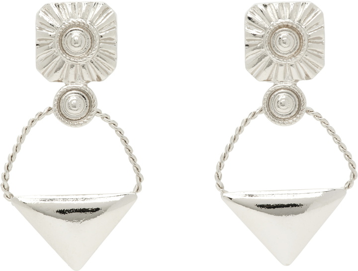 Photo: Toga Pulla Triangle Pierced Earrings