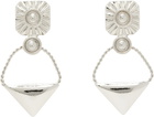 Toga Pulla Triangle Pierced Earrings
