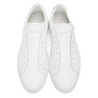 Common Projects White Achilles Laceless Sneakers