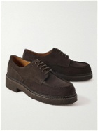 J.M. Weston - Eugene Suede Derby Shoes - Brown