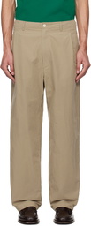 nanamica Beige Tack Club Trousers