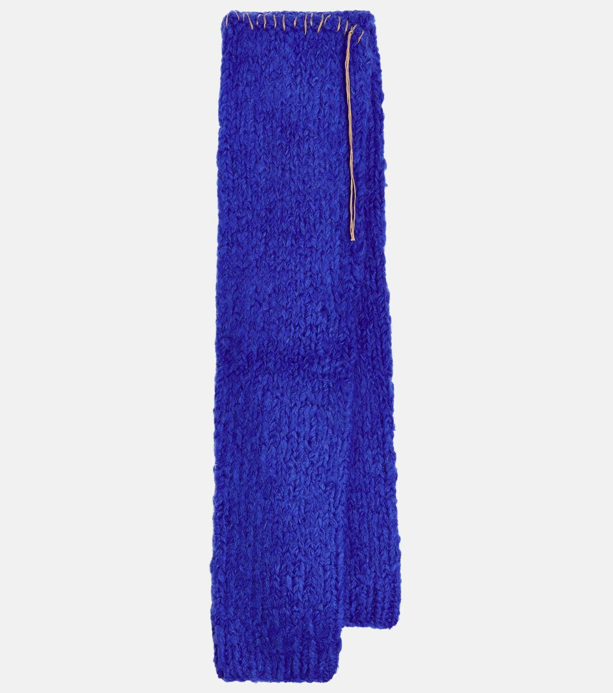 Acne Studios - Monogram jacquard scarf - Blue/lilac