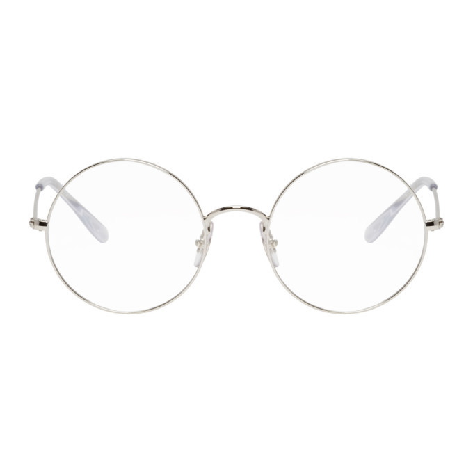 Photo: Ray-Ban Silver Youngster Round Glasses