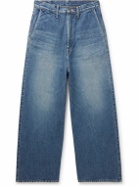 KAPITAL - Port Wide-Leg Jeans - Blue