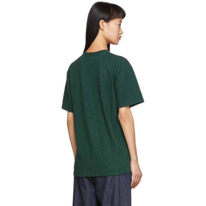 Noah NYC Green Core Logo T-Shirt Noah NYC