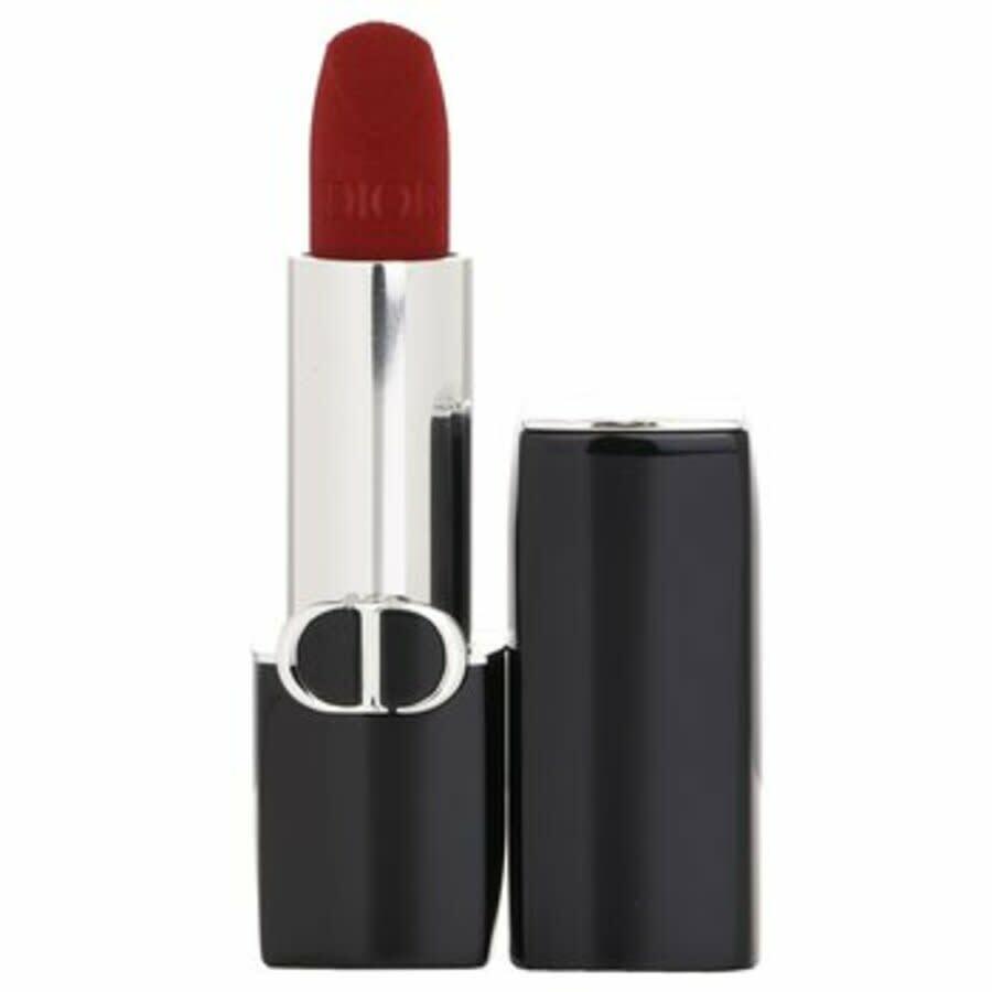 Dior Rouge Dior Couture Colour Velvet & Satin Finishes Lipstick 0.12 oz # 777 Fahrenheit Velvet Finish Makeup 3348901677158