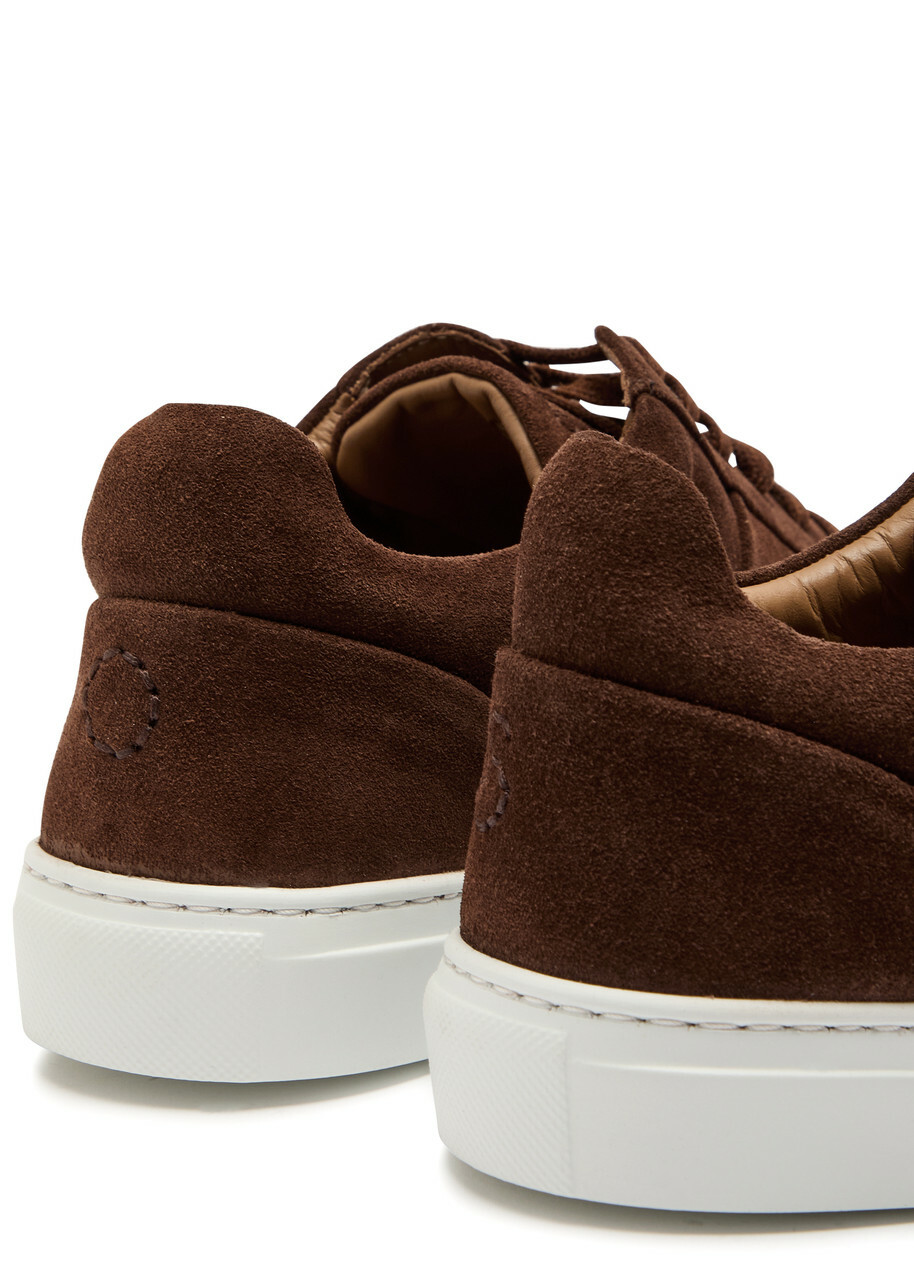 Oliver Sweeney Kendall Panelled Suede Sneakers Brown