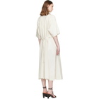 LEMAIRE White Reversible Tube Midi Dress