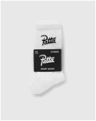 Patta Script Logo Sport Socks (2 Pack) White - Mens - Socks