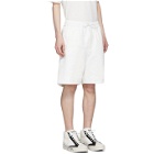Y-3 White Classic Terry Shorts