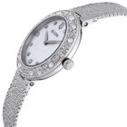 Bulova Crystal Quartz Silver Dial Ladies Watch 96L329