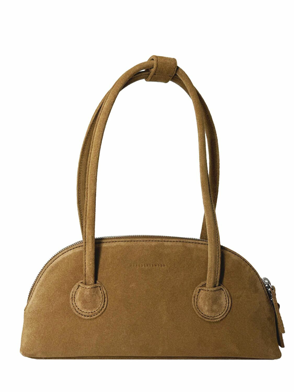 MARGESHERWOOD Pumpkin Nubuck Shoulder Bag MARGESHERWOOD