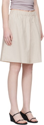 Baserange Beige Claude Shorts