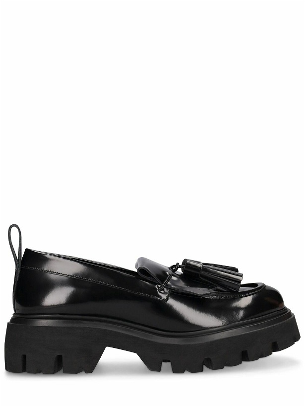 Photo: MSGM - 20mm Leather Loafers