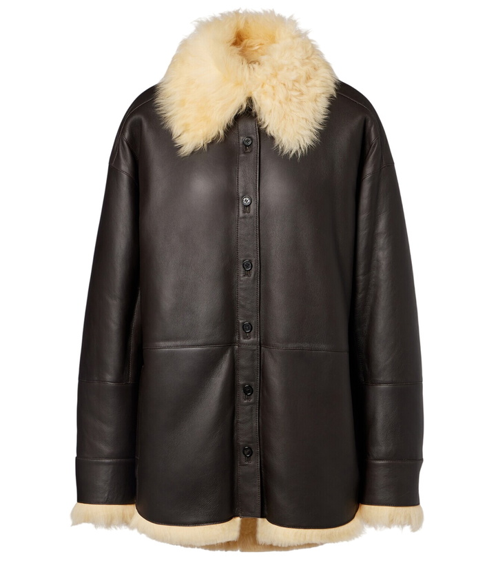 Photo: Acne Studios Lessora leather jacket