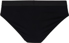 Dsquared2 Two-Pack Black & White Stretch Cotton Briefs