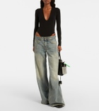 Balenciaga V-neck bodysuit