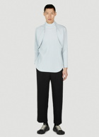 Homme Plissé Issey Miyake - Long Sleeve Top in Light Blue