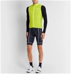 Pas Normal Studios - Neon Logo-Print Nylon Cycling Gilet - Green