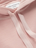 Officine Générale - Octave Garment-Dyed Cotton-Jersey Hoodie - Pink