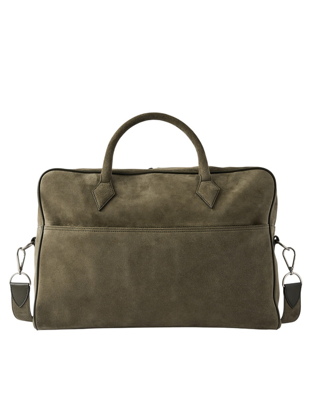 Photo: Métier - Closer Two Day Suede Weekend Bag