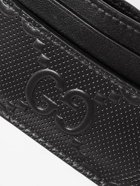 GUCCI - GG Tennis Logo-Embossed Leather Cardholder