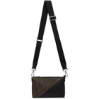 Fendi Black and Brown Forever Fendi Camera Bag