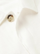 Lardini - Linen-Blend Overshirt - White