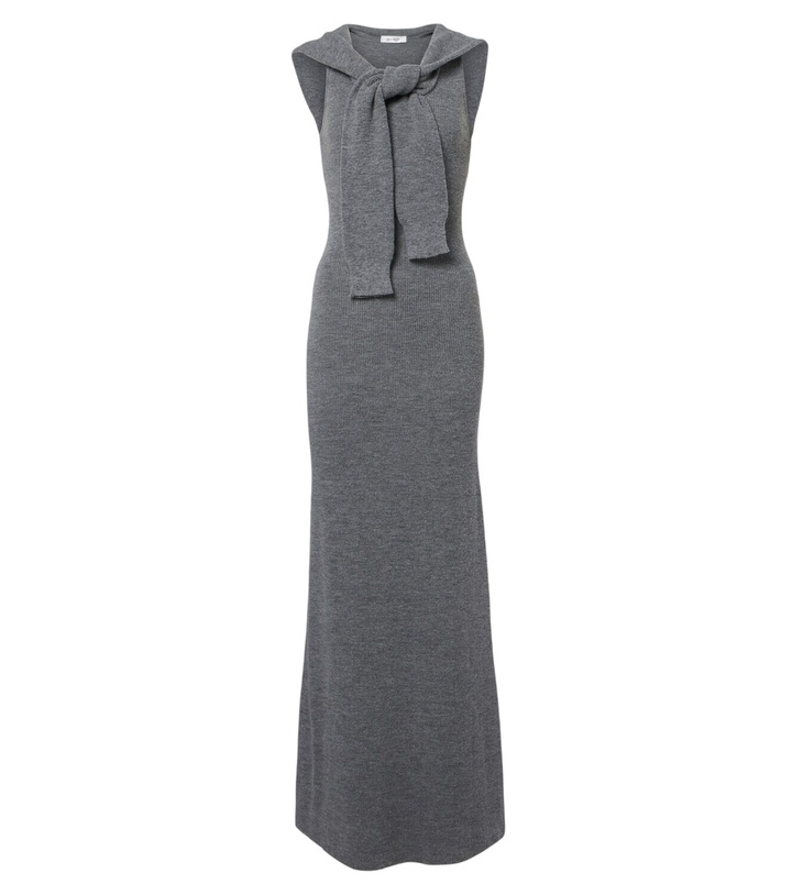 Photo: Aya Muse Vao knitted maxi dress