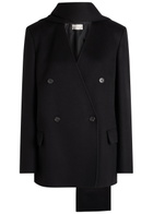 The Row Calitra Scarf-effect Cashmere Jacket Black
