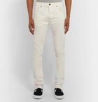 John Elliott - The Cast 2 Slim-Fit Distressed Denim Jeans - White