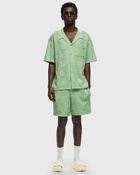 Arte Antwerp Circle Croche Shirt Green - Mens - Shortsleeves