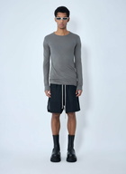 Rick Owens Crewneck Long Sleeve T-Shirt