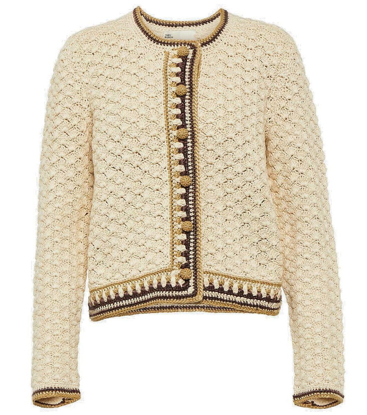 Photo: Tory Burch Cotton-blend cardigan