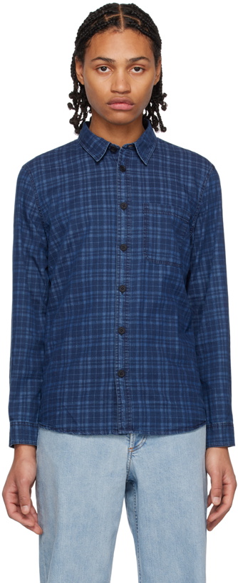 Photo: A.P.C. Blue Trek Shirt