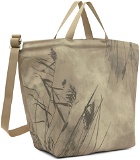 NORSE PROJECTS Khaki Print Tote
