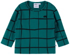 Beau Loves Baby Green Grid T-Shirt