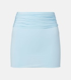 Wardrobe.NYC Ruched miniskirt