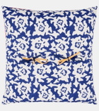 Lisa Corti Arabesque Corolla cotton cushion