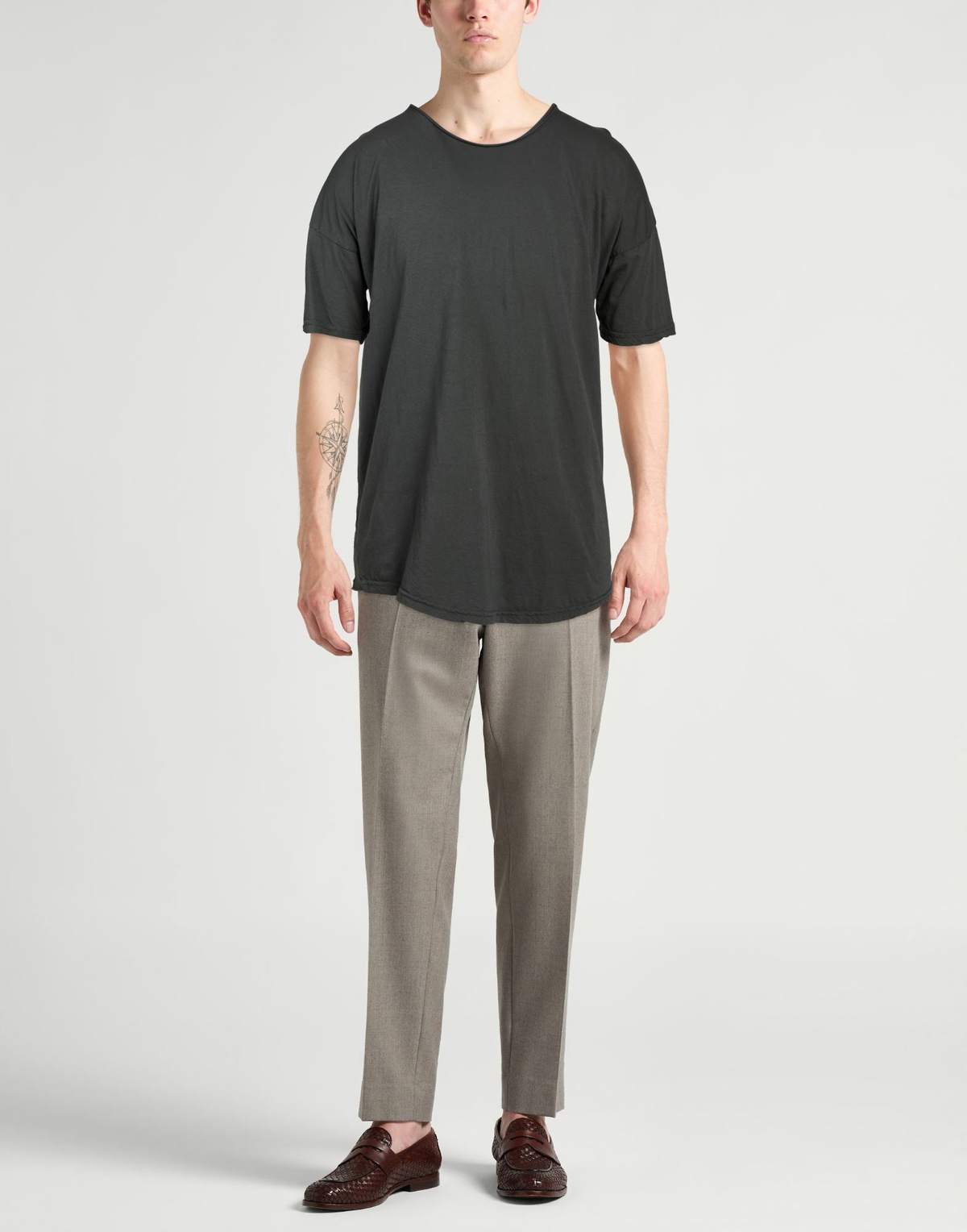 Crossley Mens T-shirt in Grey