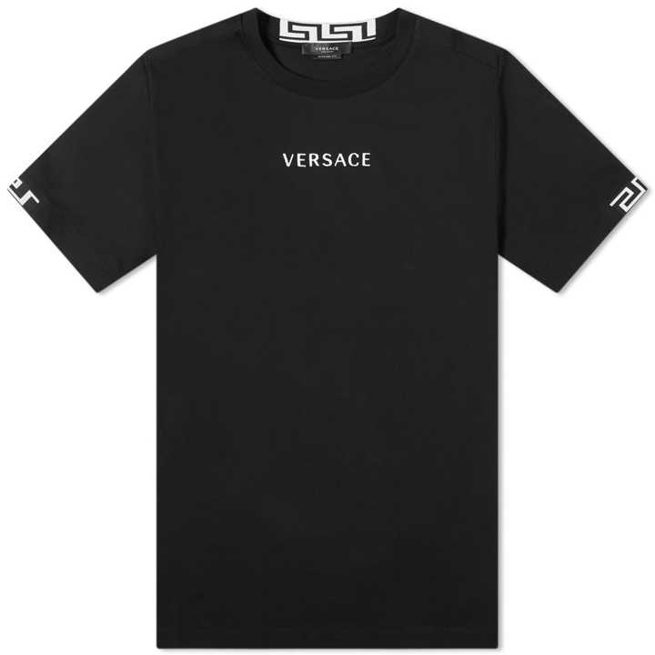 Photo: Versace Sleeve Tab Logo Tee