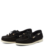 Alanui - x Sebago® Docksides suede moccasins