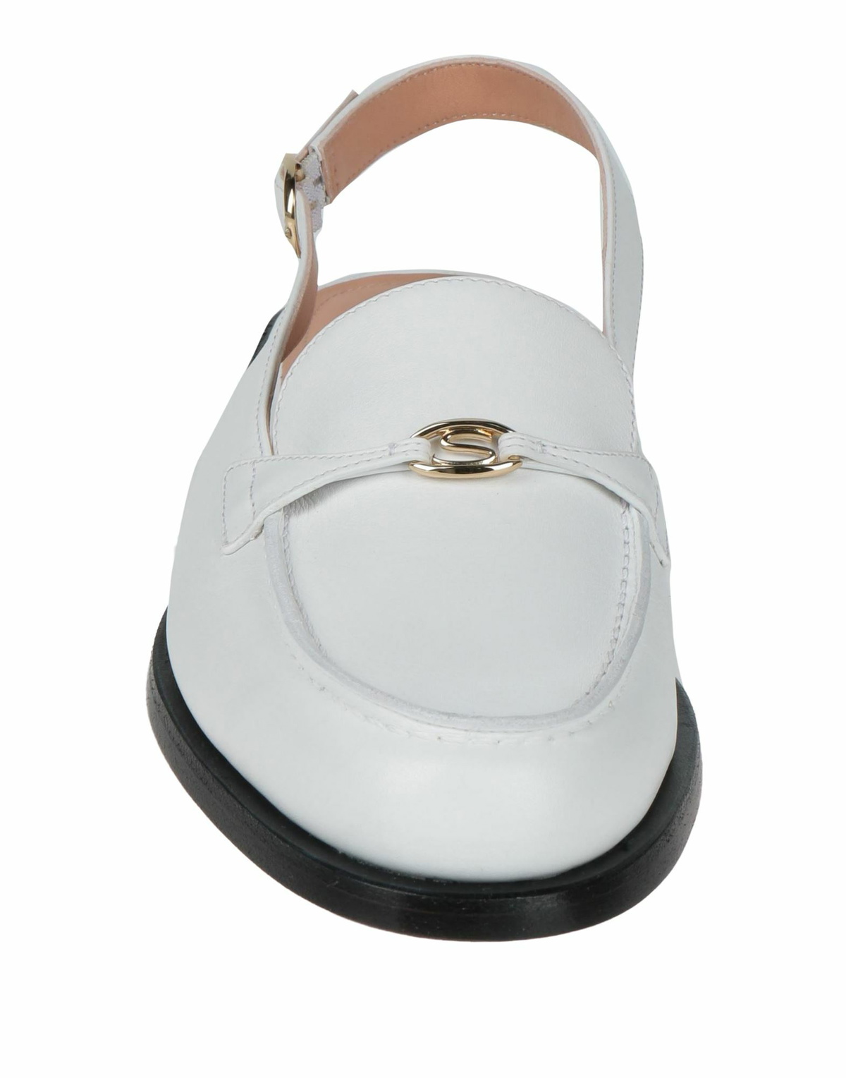 Santoni Womens Ballet flats in Off white