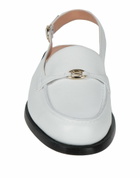 Santoni Womens Ballet flats in Off white