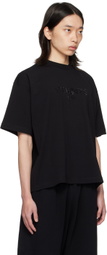 VTMNTS Black Paris Crystal T-Shirt