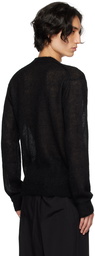 TOM FORD Black Brushed Sweater