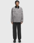 Carhartt WIP Clapton Jacket Grey Mens Windbreaker