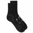 Satisfy Men's Merino Nylon Tube Socks in Black