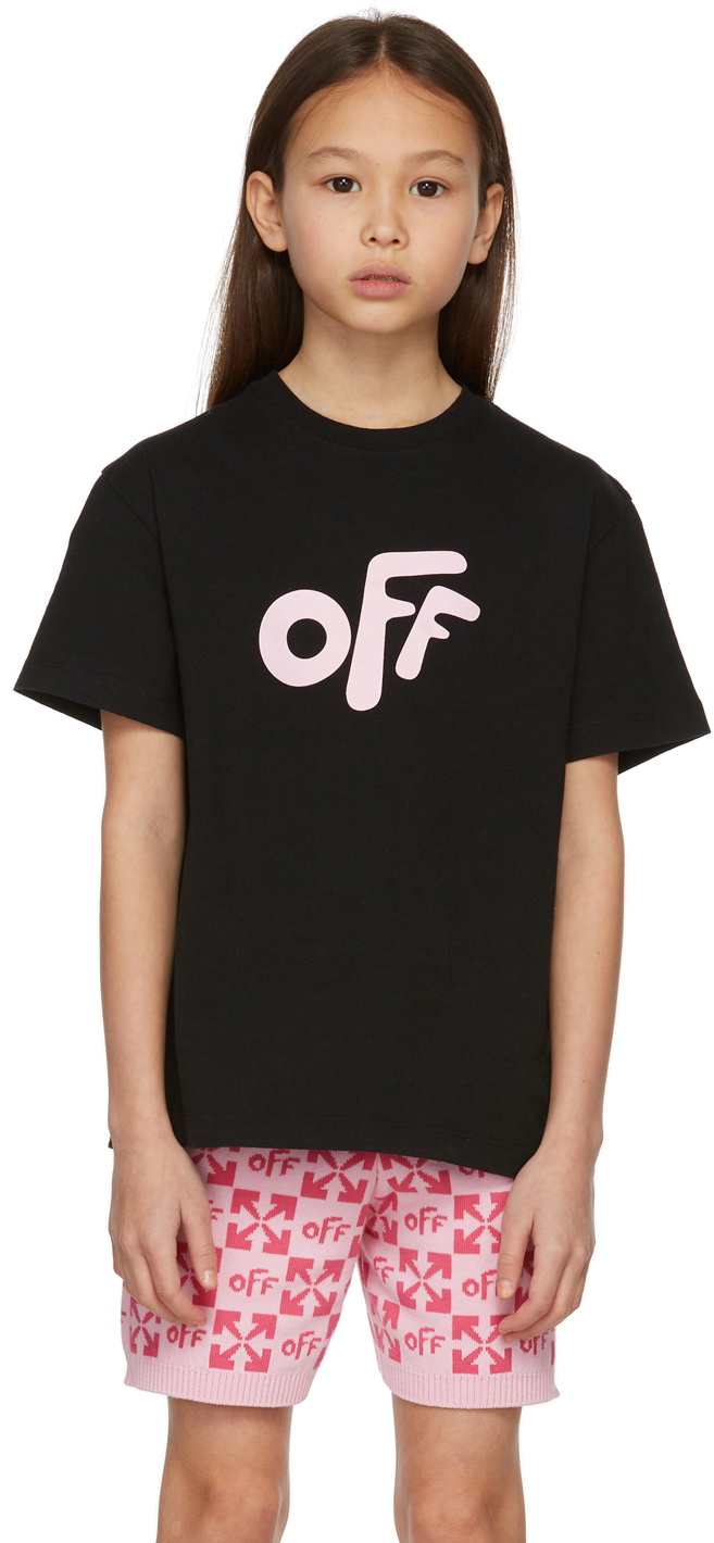 Black and pink off white outlet shirt