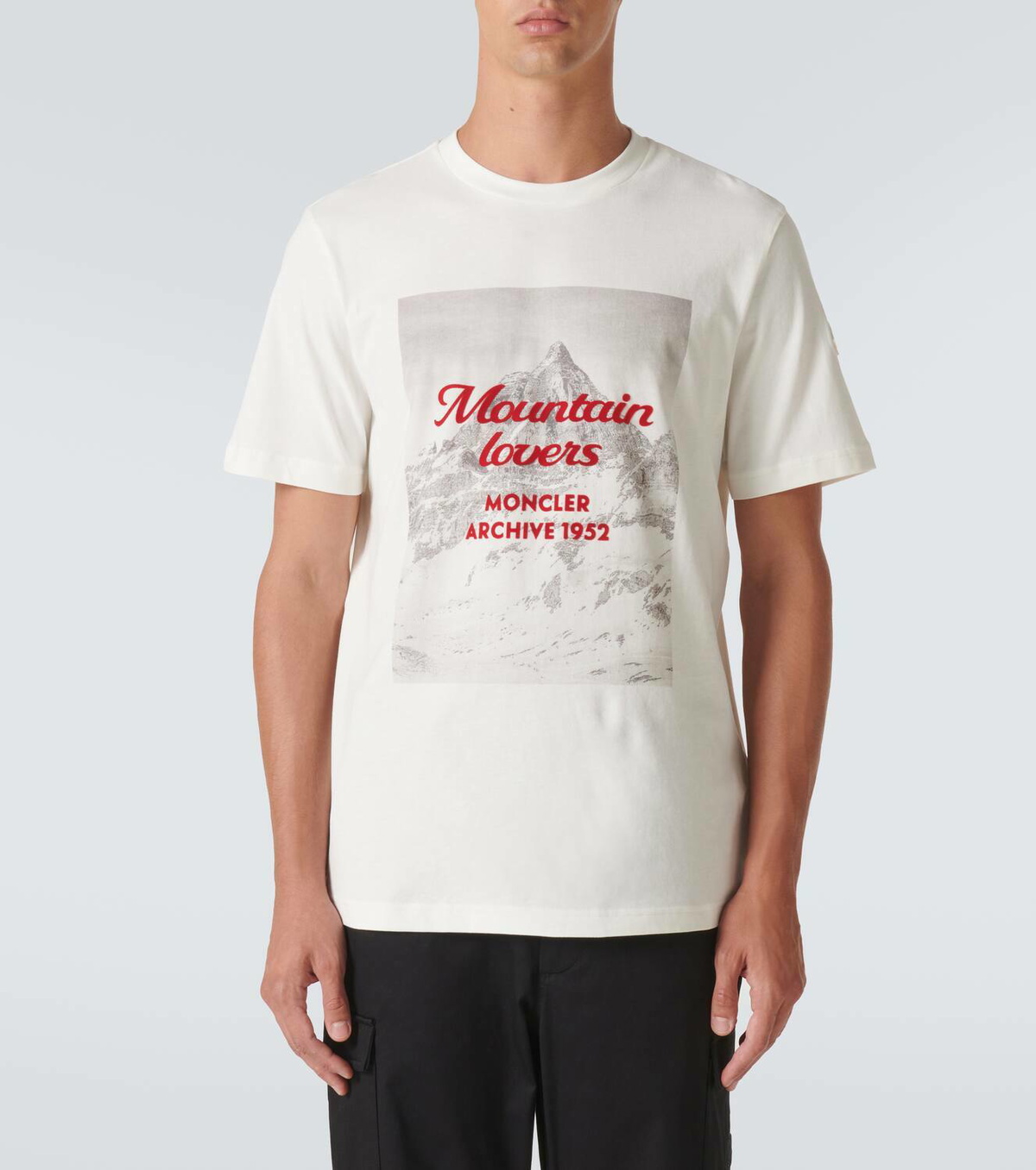 Moncler Logo cotton jersey T-shirt Moncler